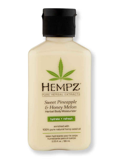 Hempz Hempz Sweet Pineapple & Honey Melon Herbal Body Moisturizer 2.25 oz Body Lotions & Oils 