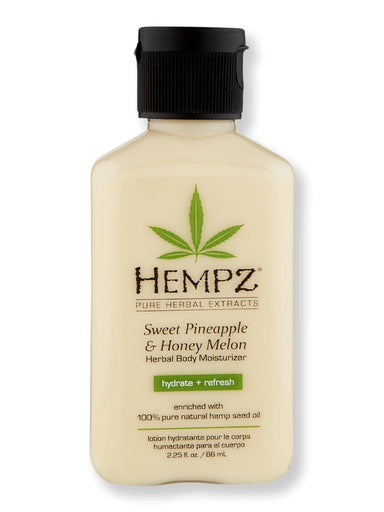 Hempz Hempz Sweet Pineapple & Honey Melon Herbal Body Moisturizer 2.25 oz Body Lotions & Oils 