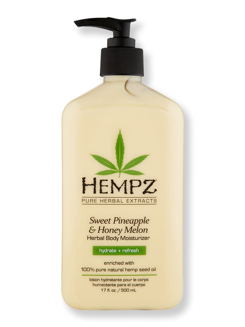 Hempz Hempz Sweet Pineapple & Honey Melon Herbal Body Moisturizer Body Lotions & Oils 17 oz 
