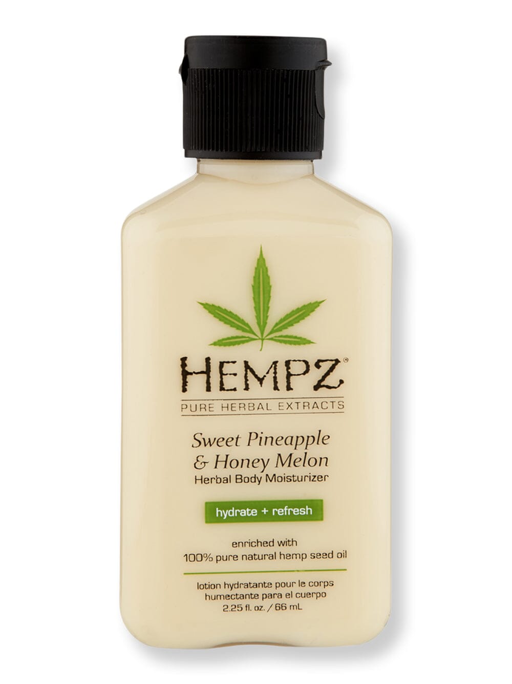 Hempz Hempz Sweet Pineapple & Honey Melon Herbal Body Moisturizer Body Lotions & Oils 2.25 oz 