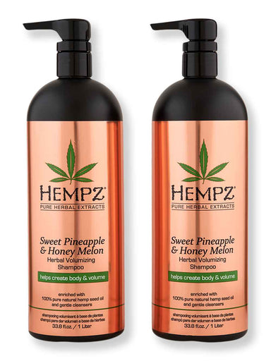 Hempz Hempz Sweet Pineapple & Honey Melon Volumizing Shampoo 2 Ct 1 L Shampoos 
