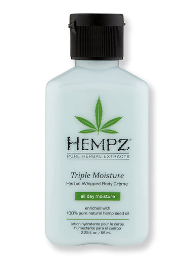 Hempz Hempz Triple Moisture Herbal Whipped Body Creme Body Lotions & Oils 2.25 oz 