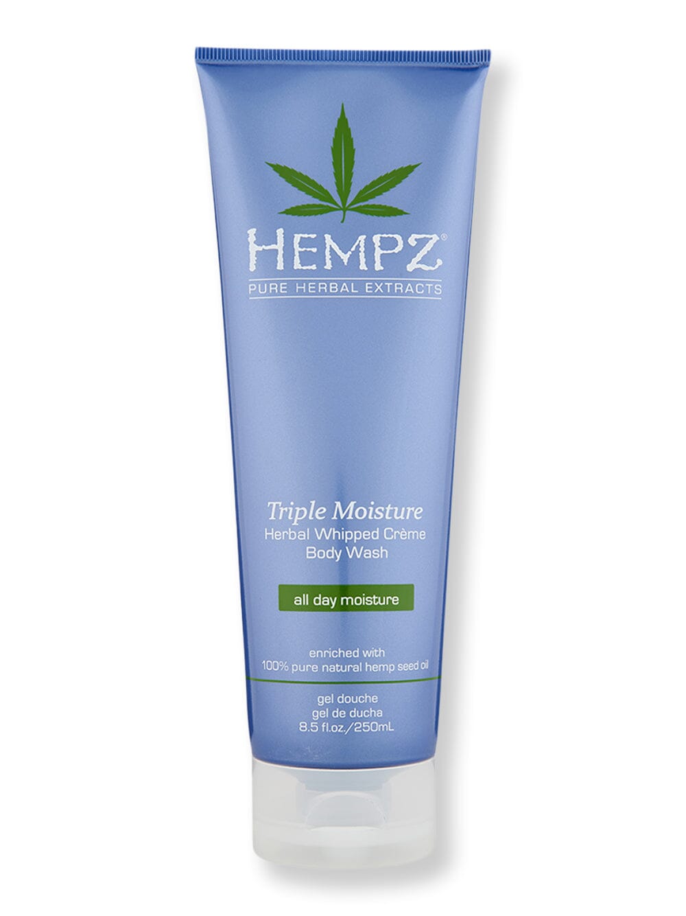 Hempz Hempz Triple Moisture Herbal Whipped Creme Body Wash Shower Gels & Body Washes 8.5 oz 