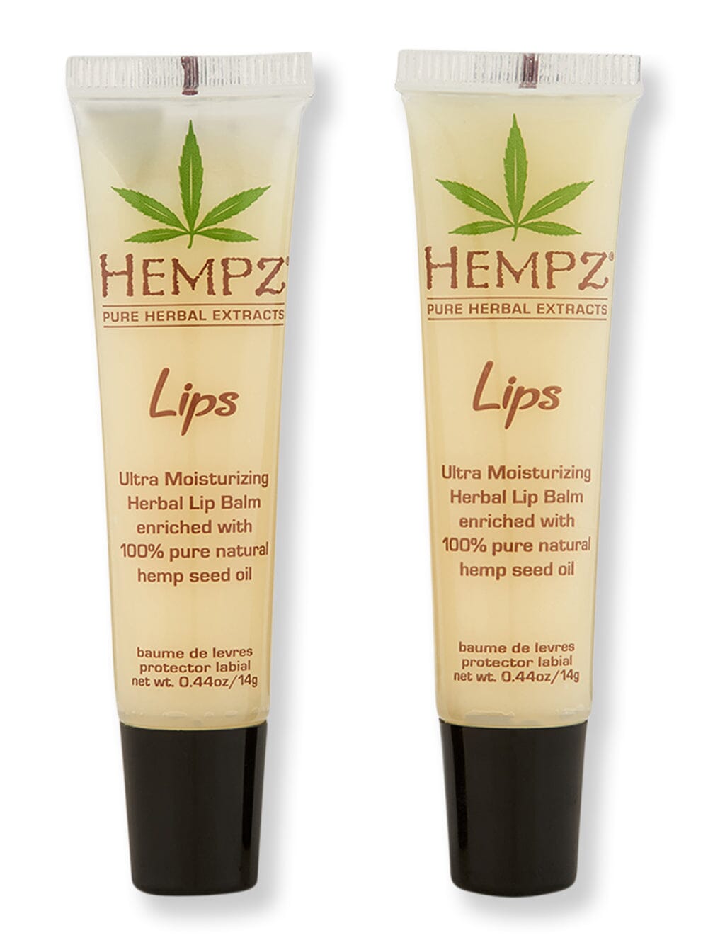 Hempz Hempz Ultra Moisturizing Herbal Lip Balm 2 Ct 0.5 oz Lip Treatments & Balms 