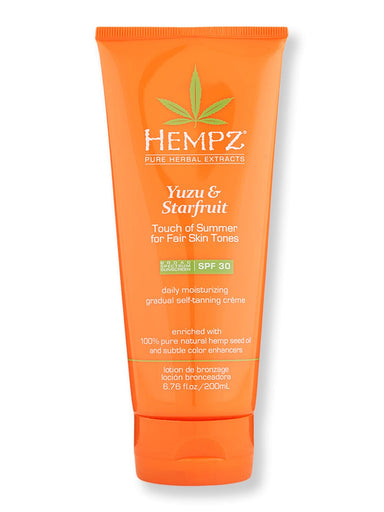 Hempz Hempz Yuzu & Starfruit Touch of Summer for Fair Skin Tones SPF 30 6.76 oz Self-Tanning & Bronzing 