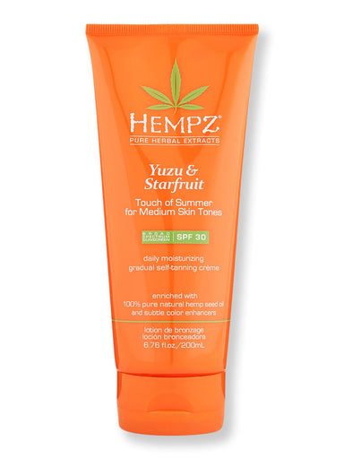 Hempz Hempz Yuzu & Starfruit Touch of Summer for Medium Skin Tones SPF 30 Self-Tanning & Bronzing 6.76 oz 