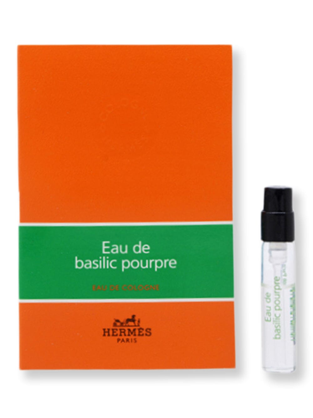 Hermes Hermes Eau De Basilic Pourpre EDC Spray 0.06 oz2 ml Perfume 