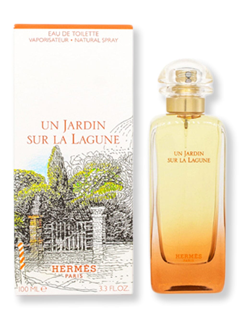 Hermes Hermes Un Jardin Sur La Lagune EDT Spray 3.3 oz100 ml Perfume 