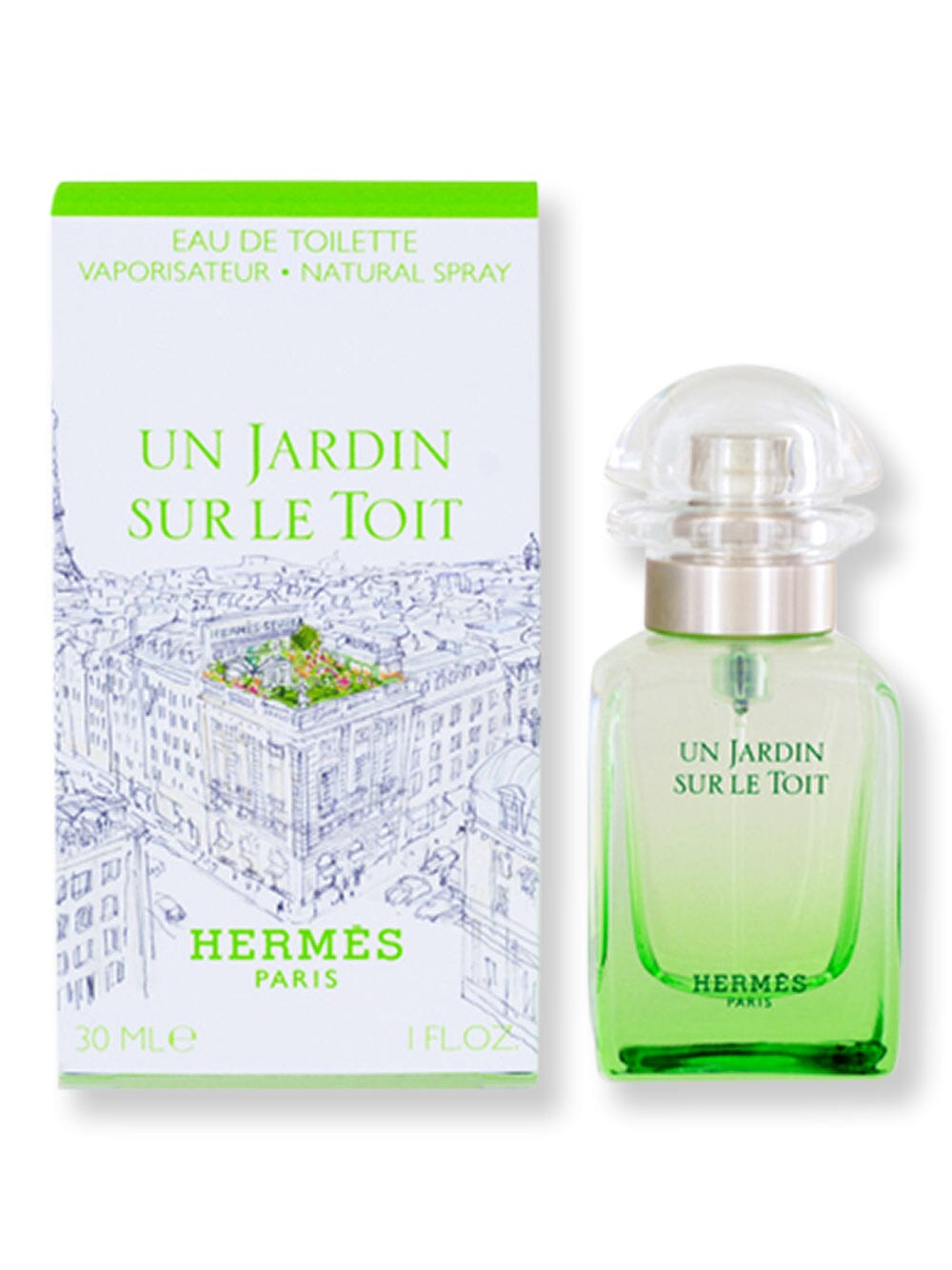 Hermes Hermes Un Jardin Sur Le Toit EDT Spray 1 oz30 ml Perfume 