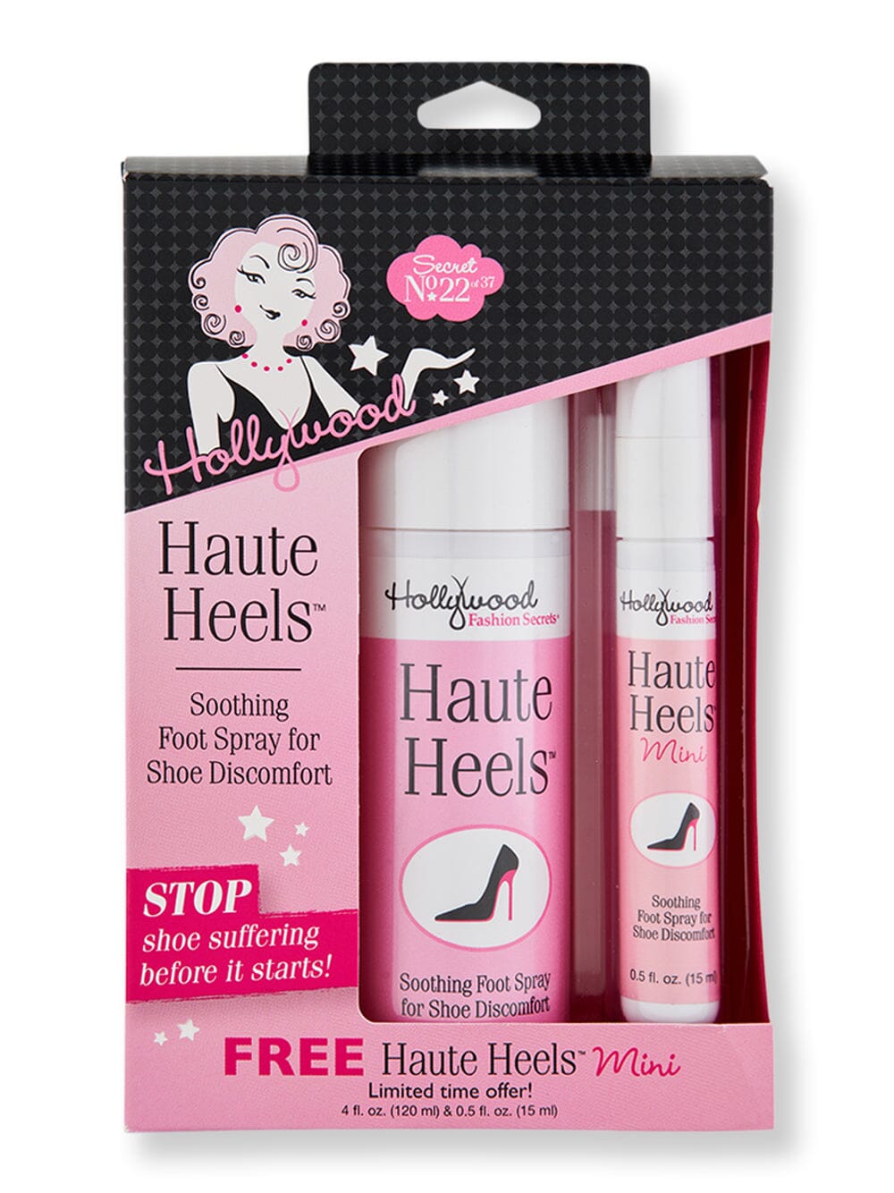 Hollywood Fashion Secrets Hollywood Fashion Secrets Haute Heels Value Pack Foot Creams & Treatments 