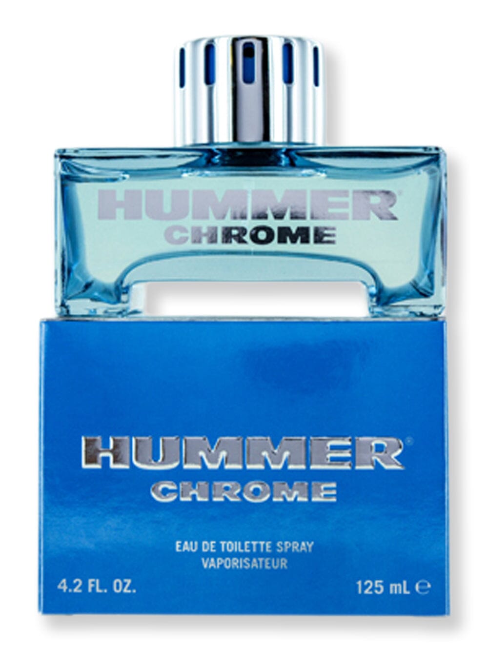 Hummer Hummer Hummer Chrome Men EDT Spray 4.2 oz125 ml Perfume 