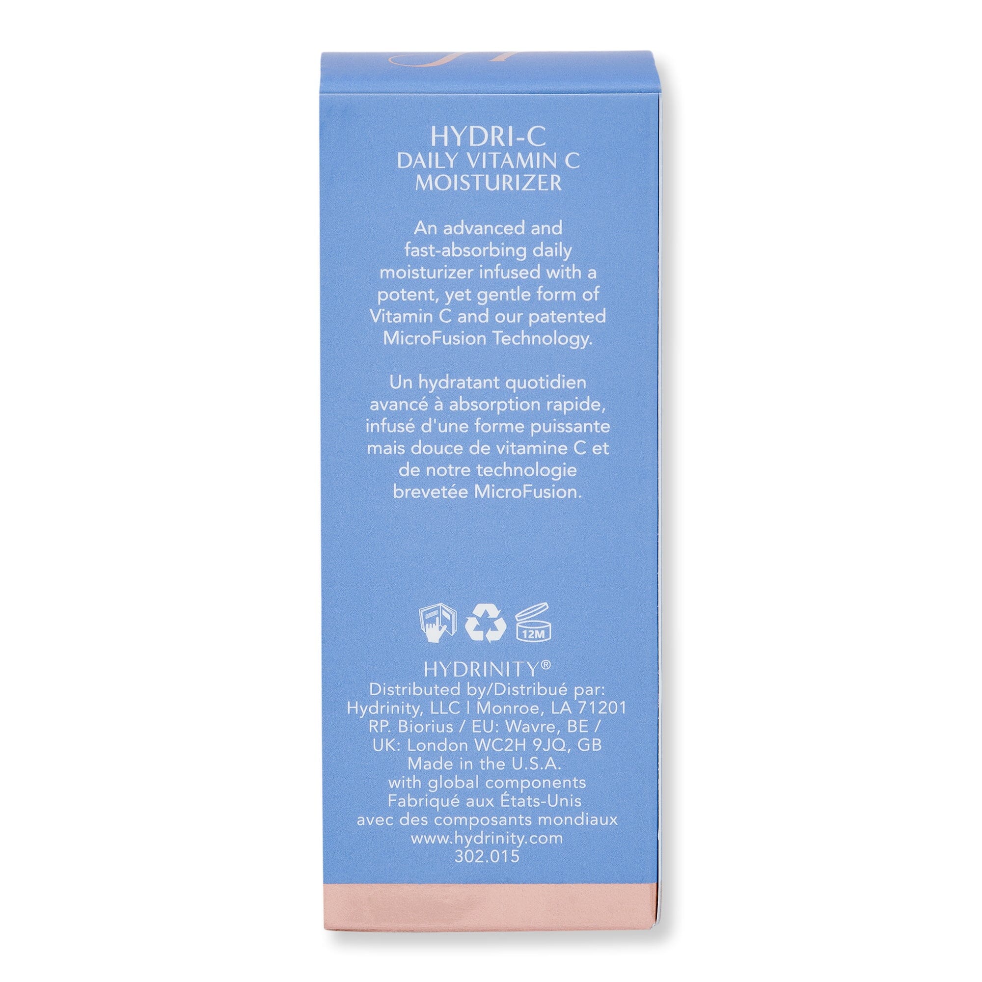 Hydrinity Hydrinity Hydri-C Daily Vitamin C Moisturizer Face Moisturizers 