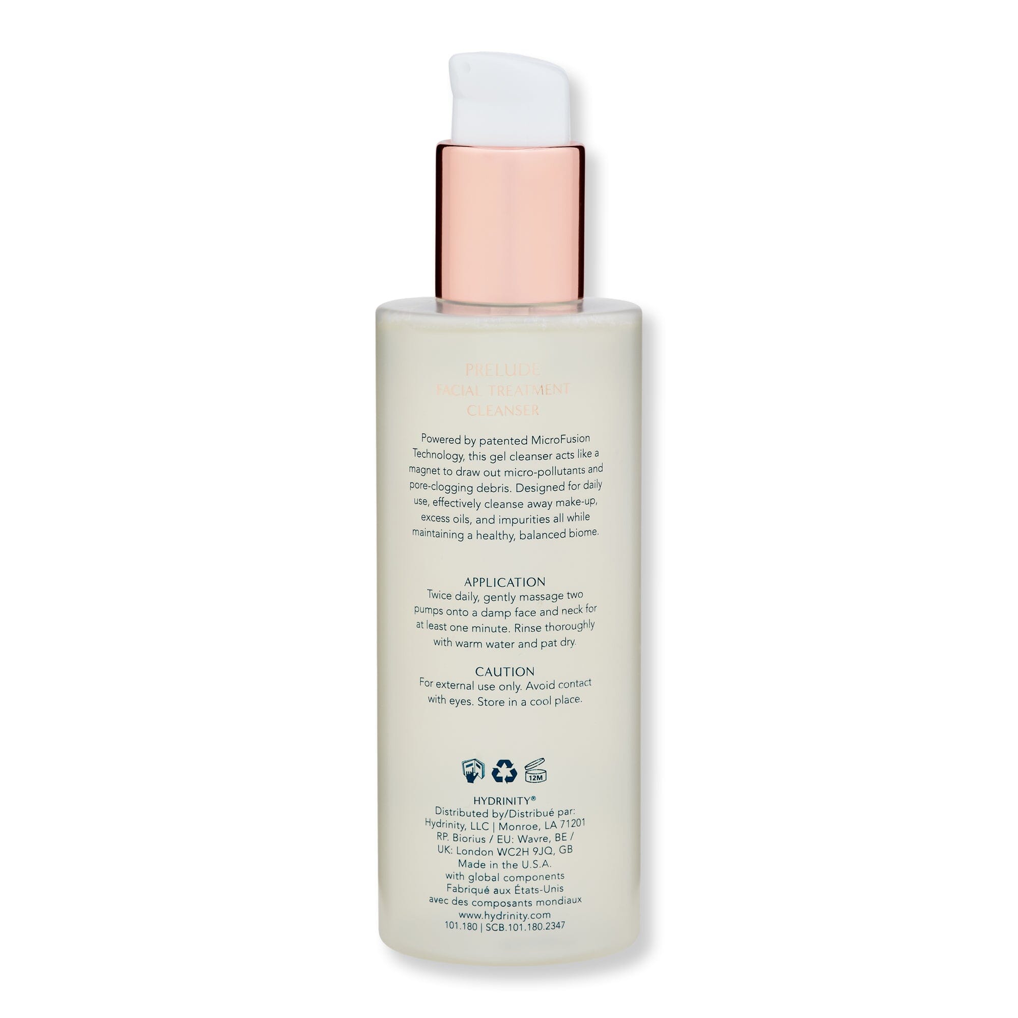 Hydrinity Hydrinity Prelude Facial Treatment Cleanser Face Cleansers 