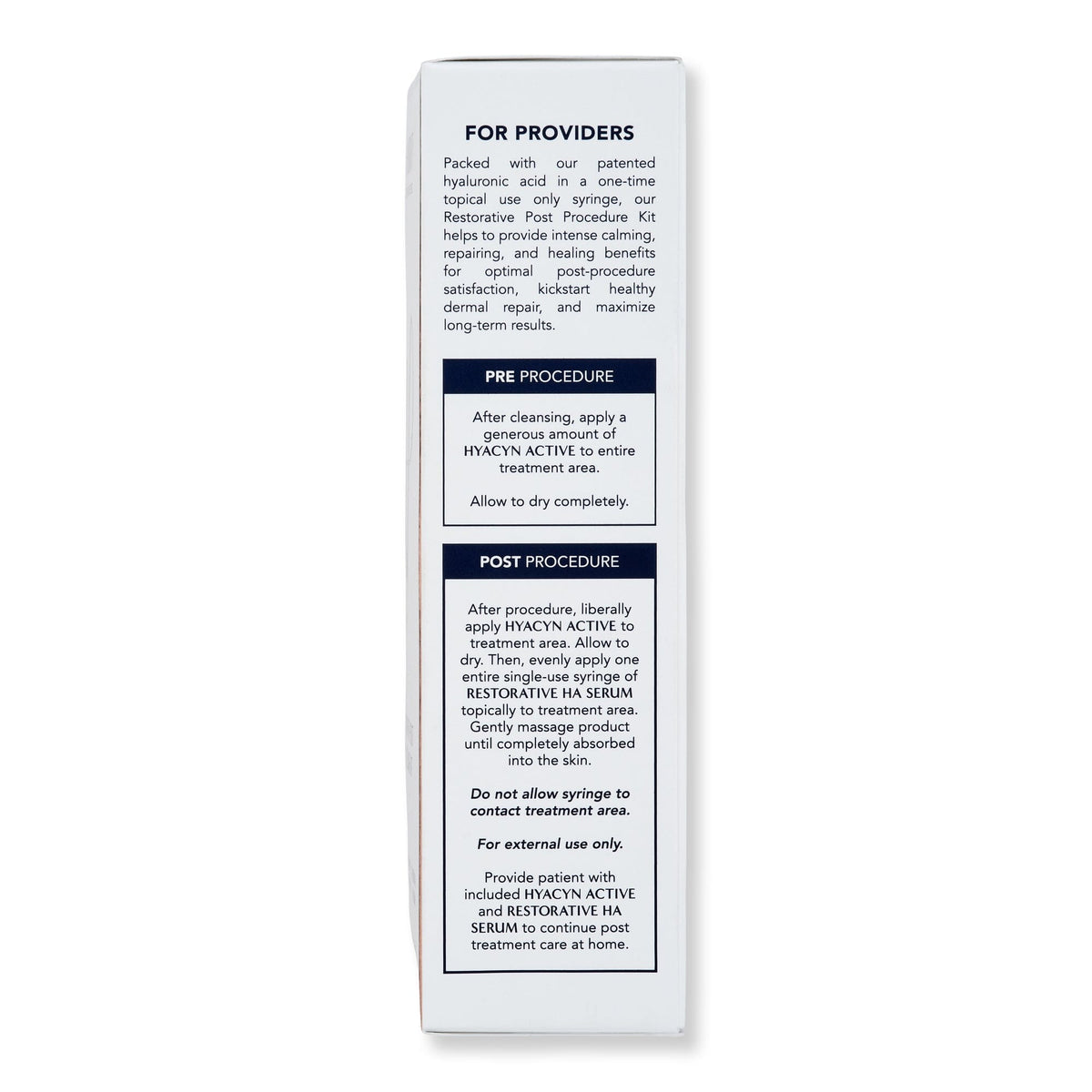 Hydrinity Hydrinity Restorative Post Procedure Kit Skin Care Kits 
