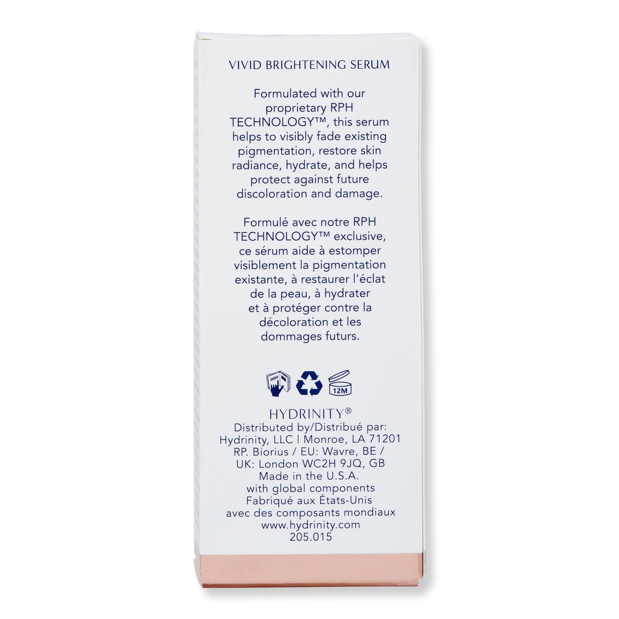 Hydrinity Hydrinity Vivid Brightening Serum Serums 