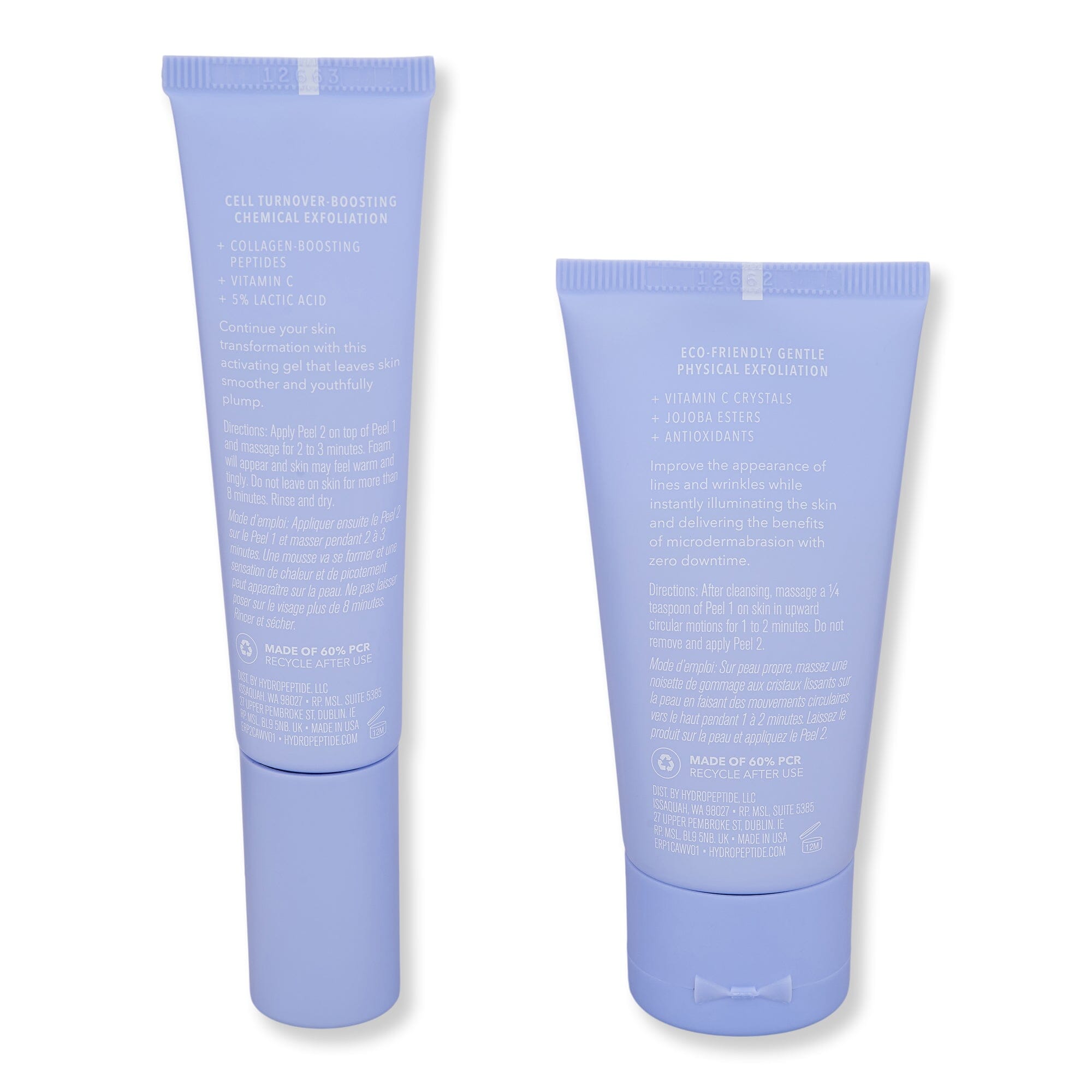 Hydropeptide Hydropeptide Anti-Wrinkle Polish Plump & Peel Skin Care Kits 