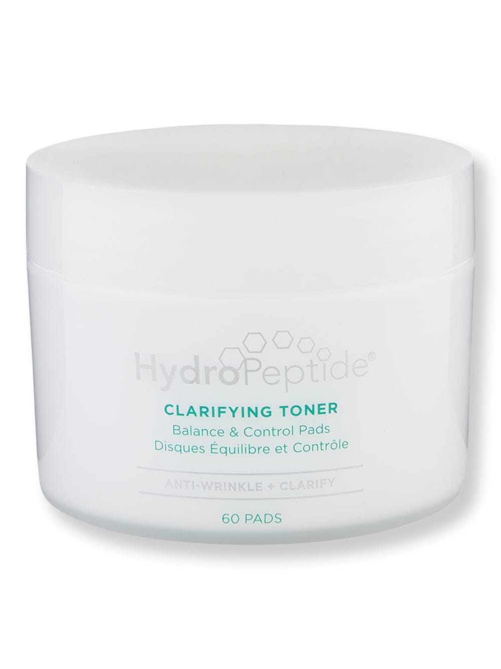 Hydropeptide Hydropeptide Clarifying Toner Pads Toners 60 Ct 