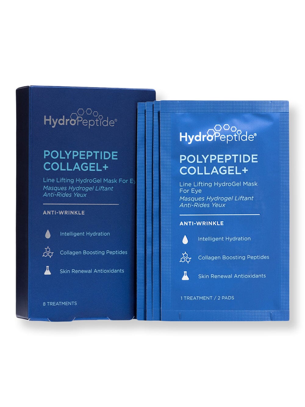 Hydropeptide Hydropeptide PolyPeptide Collagel+ Eye Mask Eye Treatments 8 Treatments 