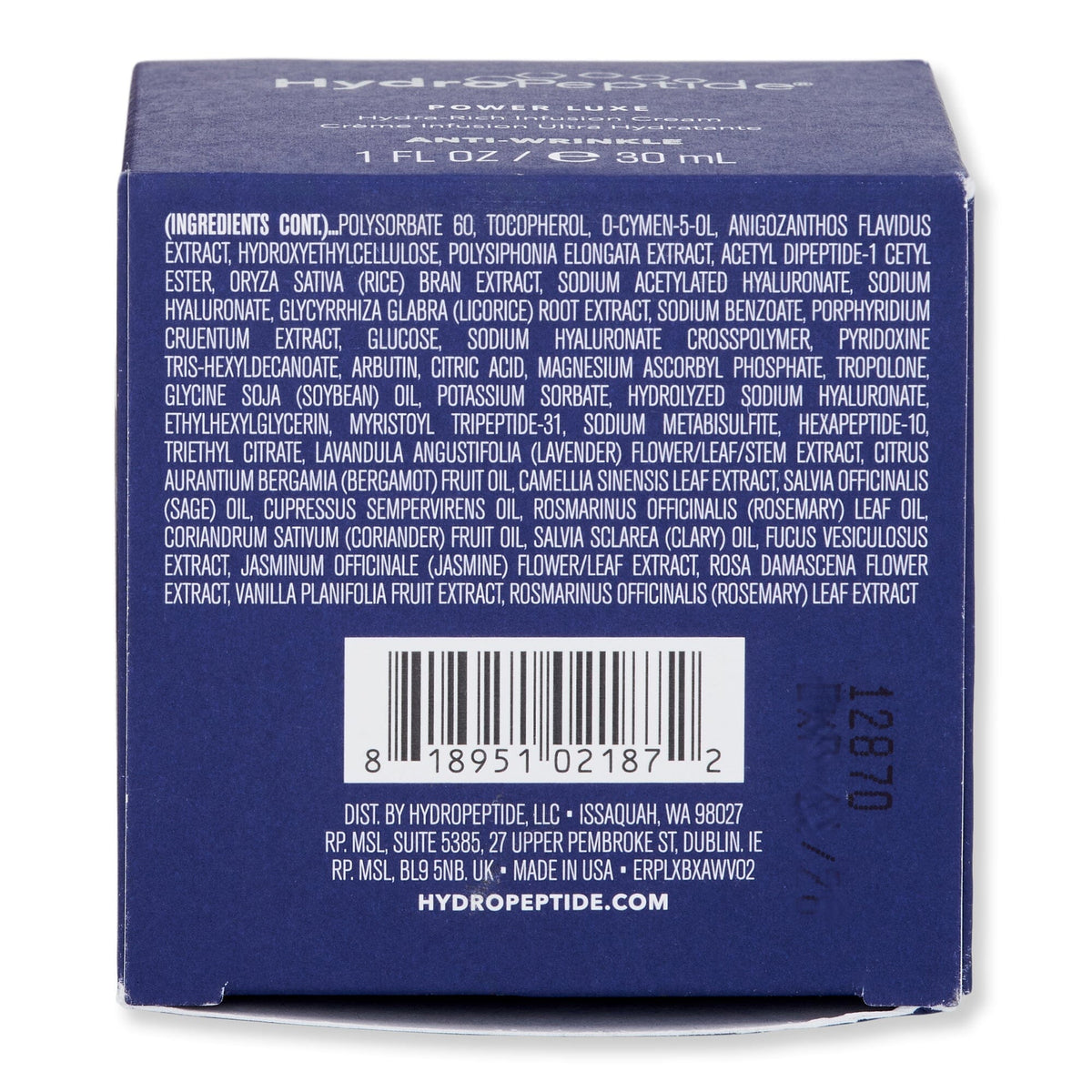 Hydropeptide Hydropeptide Power Luxe Face Moisturizers 