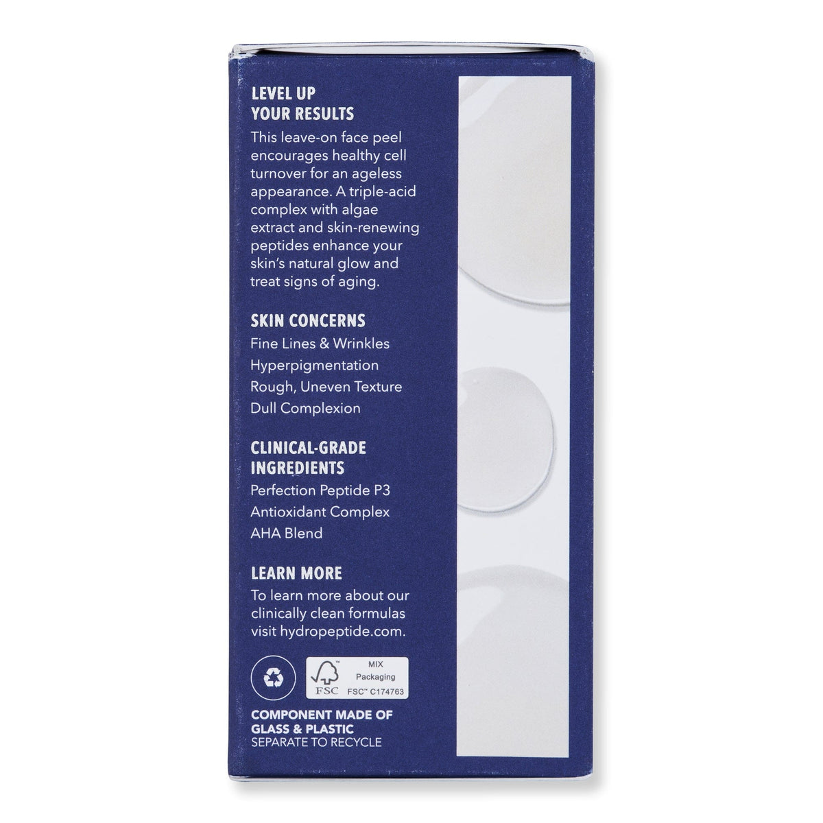 Hydropeptide Hydropeptide Triple Acid Peptide Peel Exfoliators & Peels 