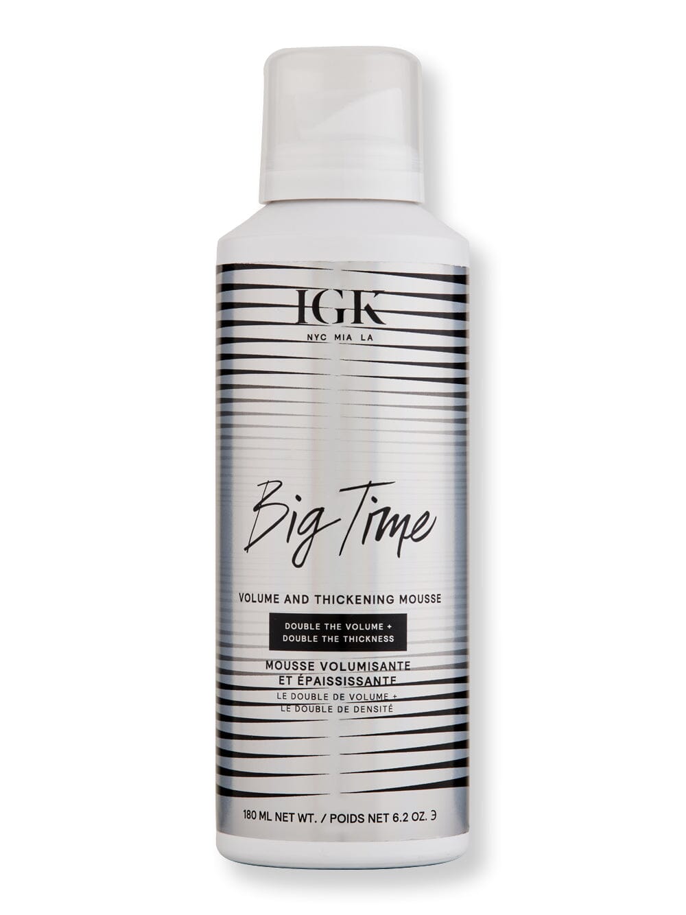 iGK iGK Big Time Volume + Thickening Mousse Mousses & Foams 6.2 oz 