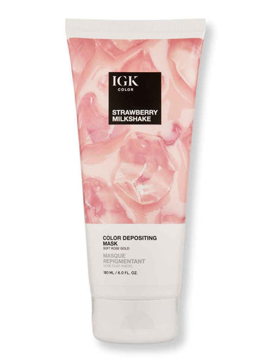 iGK iGK Color Depositing Mask 6 ozStrawberry Milkshake Hair Masques 