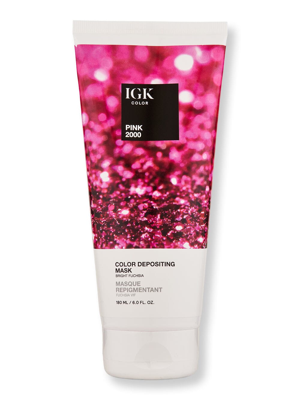 iGK iGK Color Depositing Mask Hair Masques 6 oz Pink 2000 