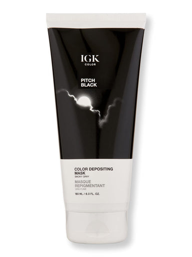 iGK iGK Color Depositing Mask Hair Masques 6 oz Pitch Black 
