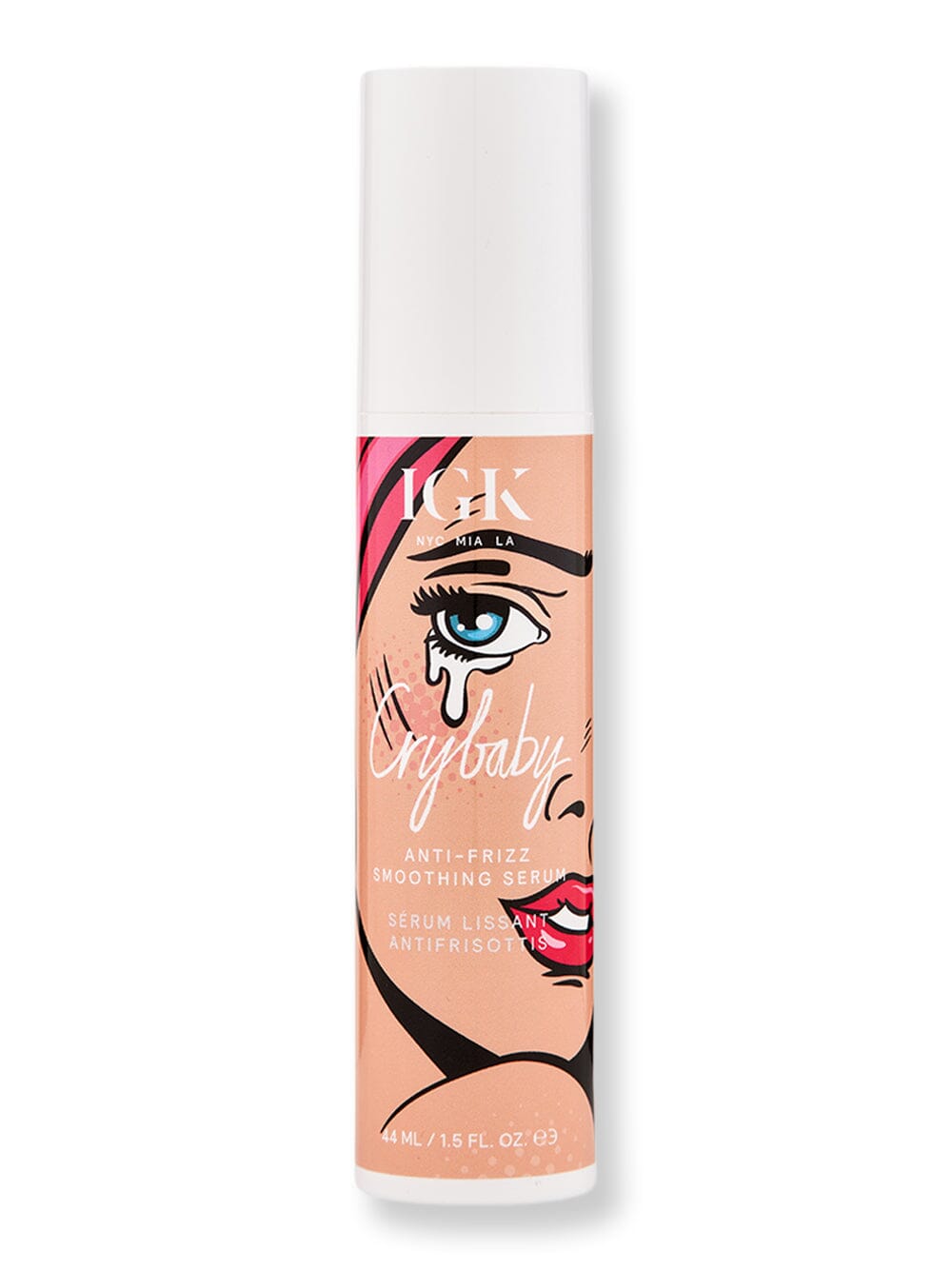 iGK iGK Crybaby Ant-Frizz Smoothing Serum Styling Treatments 1.5 oz 