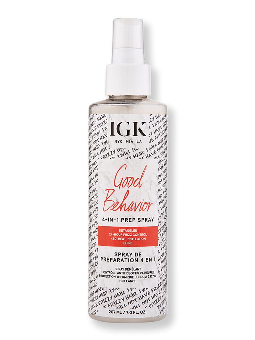 iGK iGK Good Behavior 4-in-1 Prep Spray Styling Treatments 7 oz 