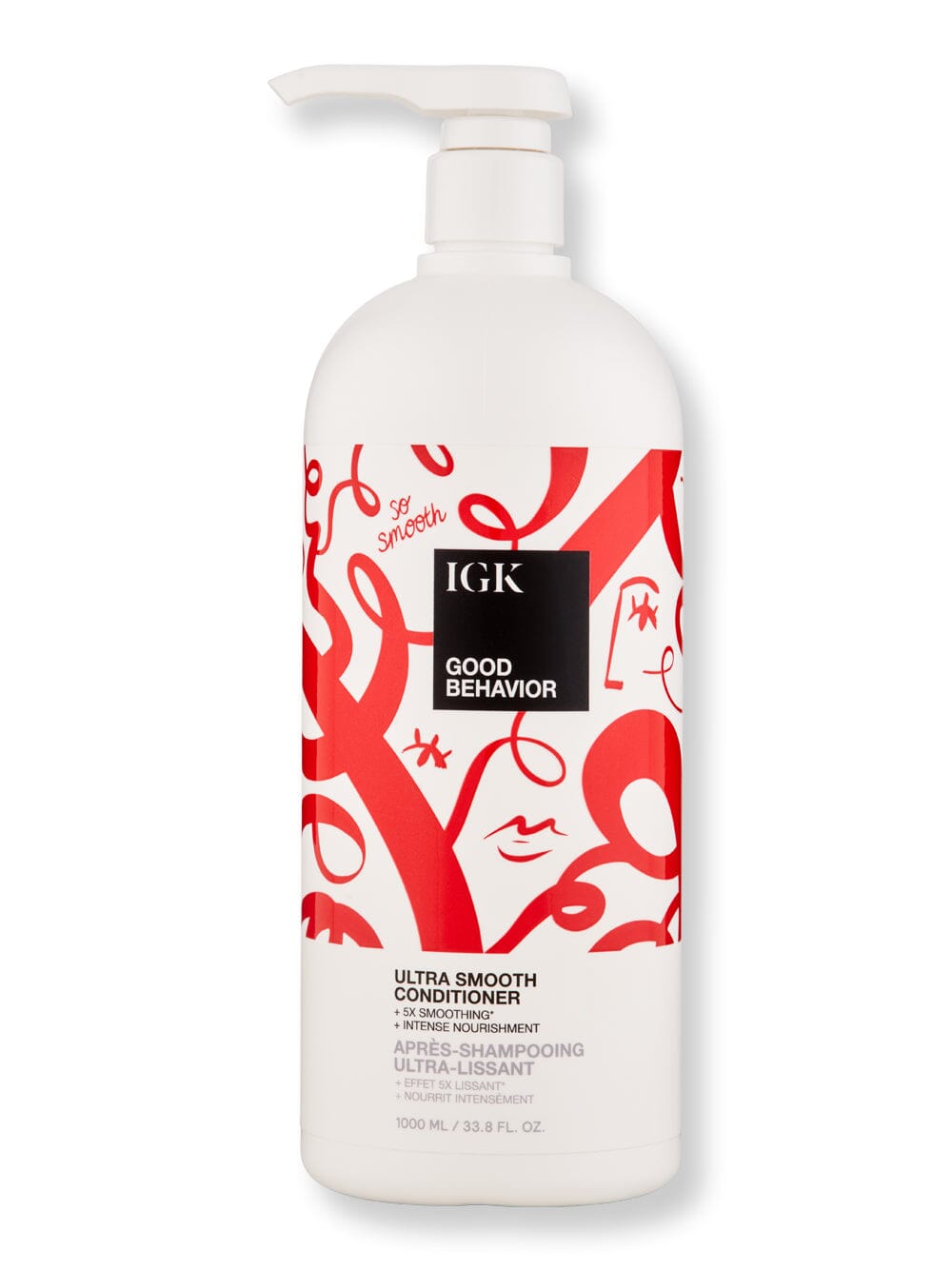 iGK iGK Good Behavior Ultra Smooth Conditioner Conditioners 33 oz 