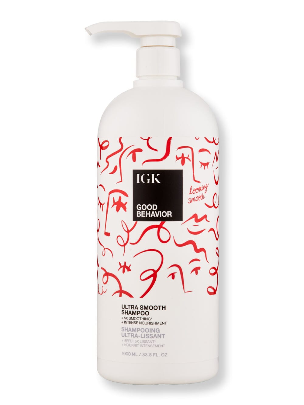 iGK iGK Good Behavior Ultra Smooth Shampoo Shampoos 33 oz 