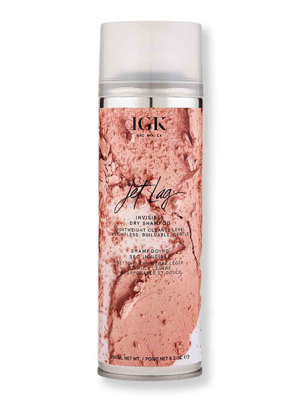 iGK iGK Jet Lag Invisible Dry Shampoo 6.3 oz Dry Shampoos 