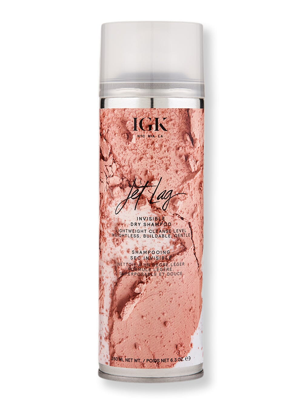 iGK iGK Jet Lag Weightless Dry Shampoo Dry Shampoos 6.3 oz 