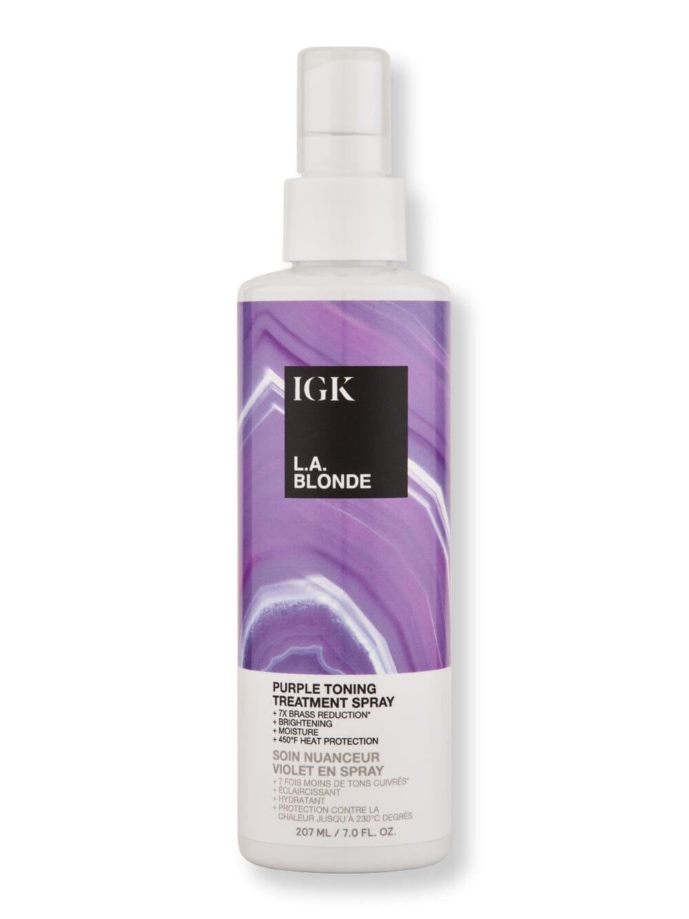 iGK iGK LA Blonde Purple Toning Treatment Spray Hair & Scalp Repair 7 oz 