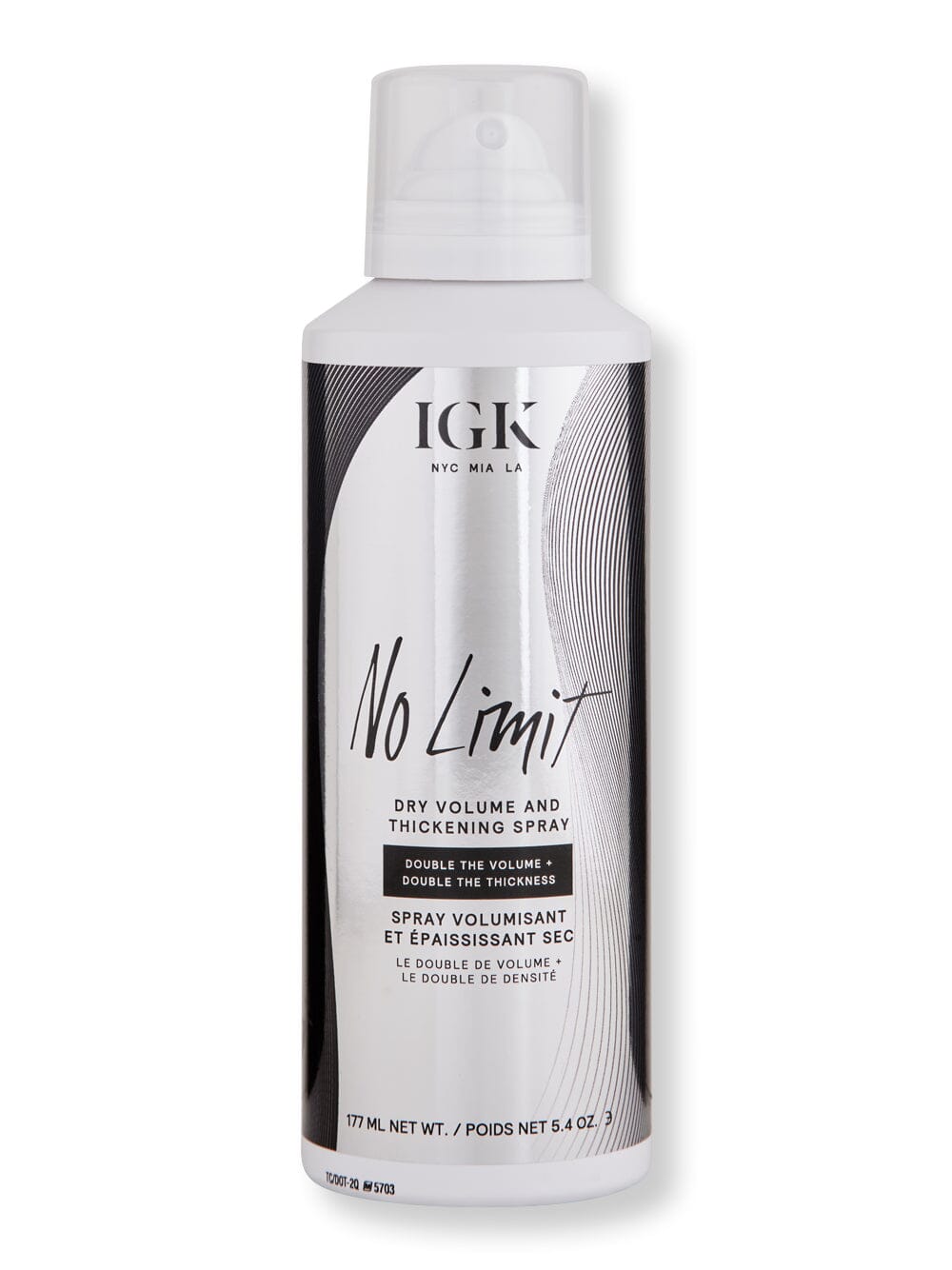 iGK iGK No Limit Dry Volume & Thickening Spray Hair Sprays 5.4 oz 