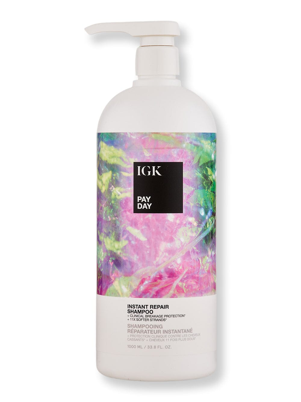 iGK iGK Pay Day Instant Repair Shampoo Shampoos 33 oz 