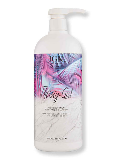 iGK iGK Thirsty Girl Coconut Milk Anti-Frizz Shampoo 33 oz1 Liter Shampoos 