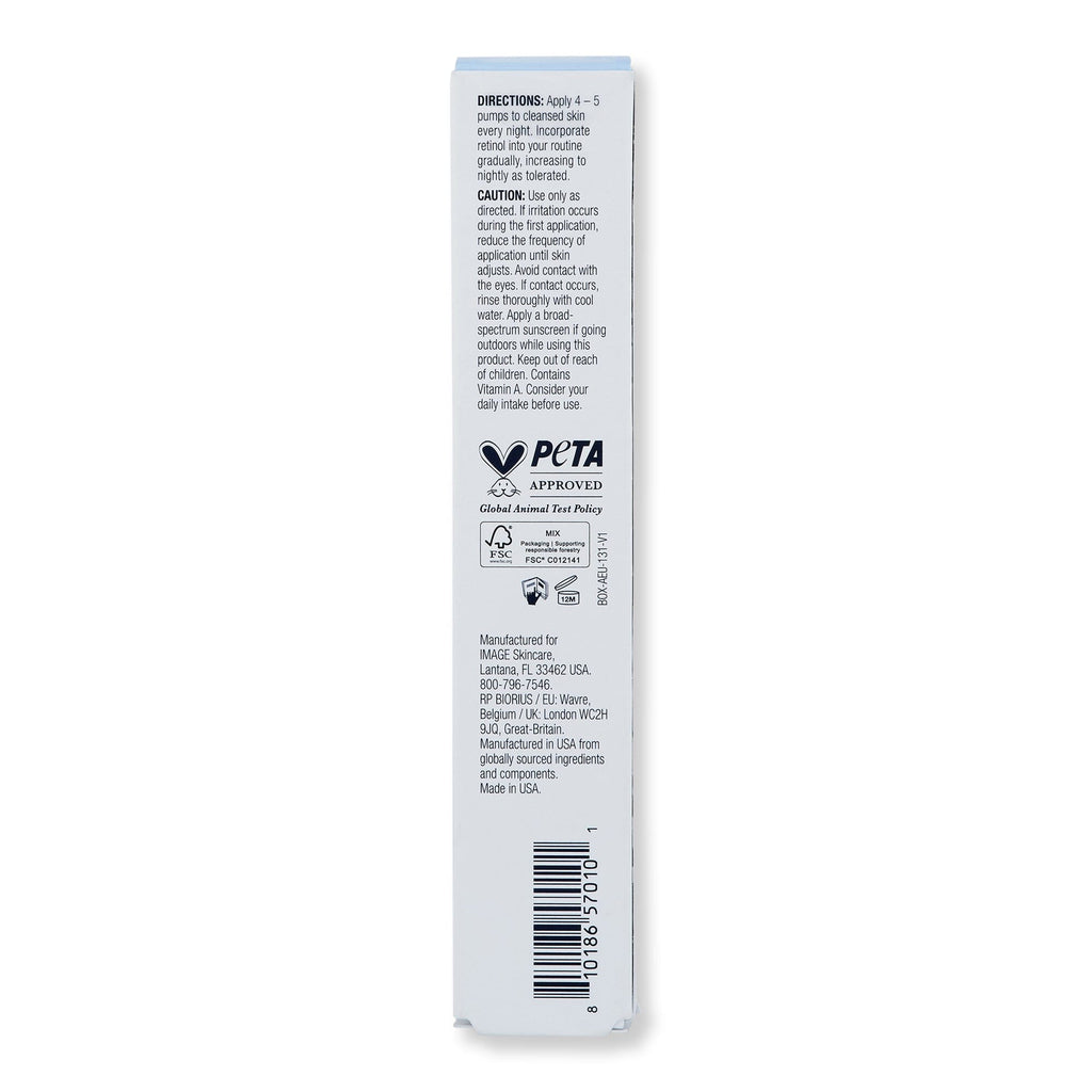Image Skin Care Image Skin Care Ageless+ Retinol Overnight Masque 0.5% Retinol Complex Face Masks 