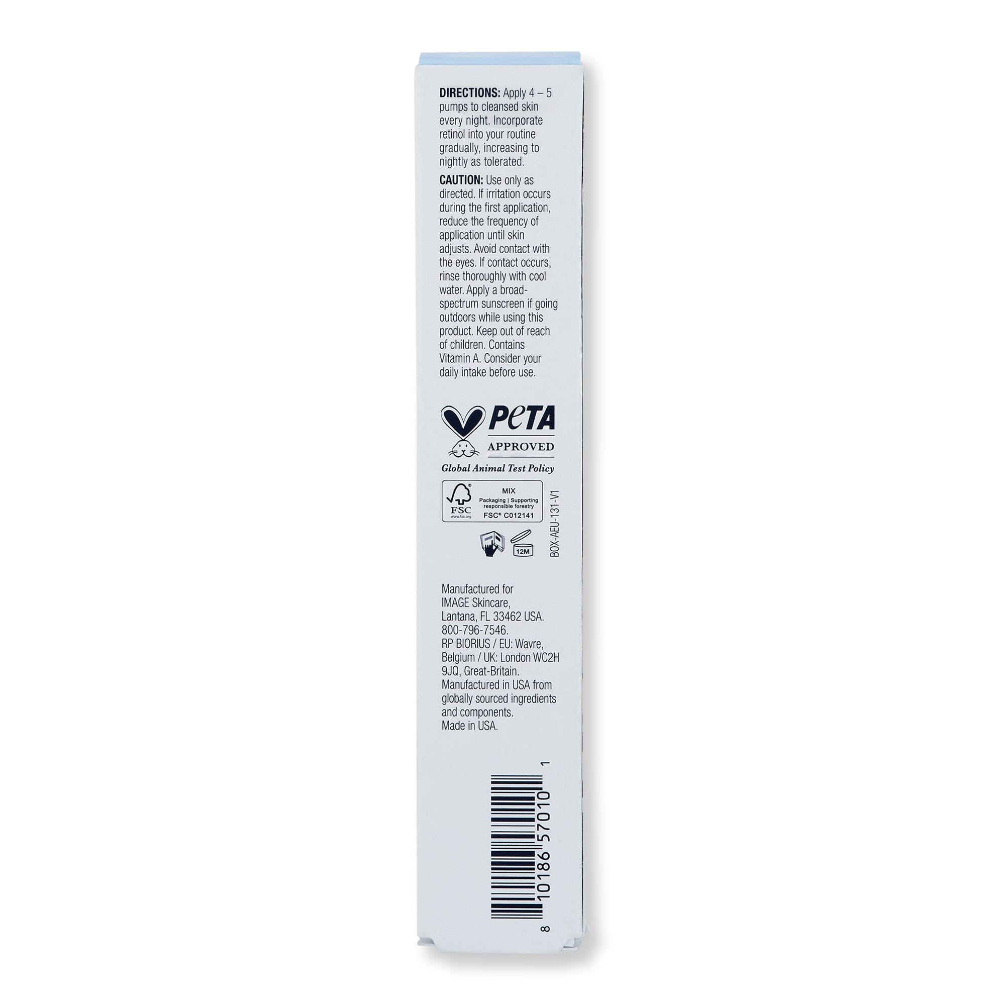 Image Skin Care Image Skin Care Ageless+ Retinol Overnight Masque 0.5% Retinol Complex Face Masks 