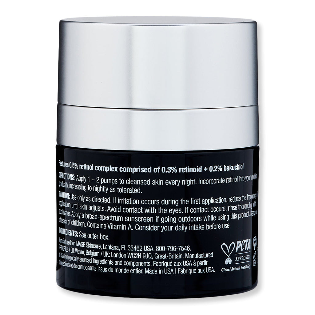 Image Skin Care Image Skin Care Ageless+ Retinol Overnight Masque 0.5% Retinol Complex Face Masks 