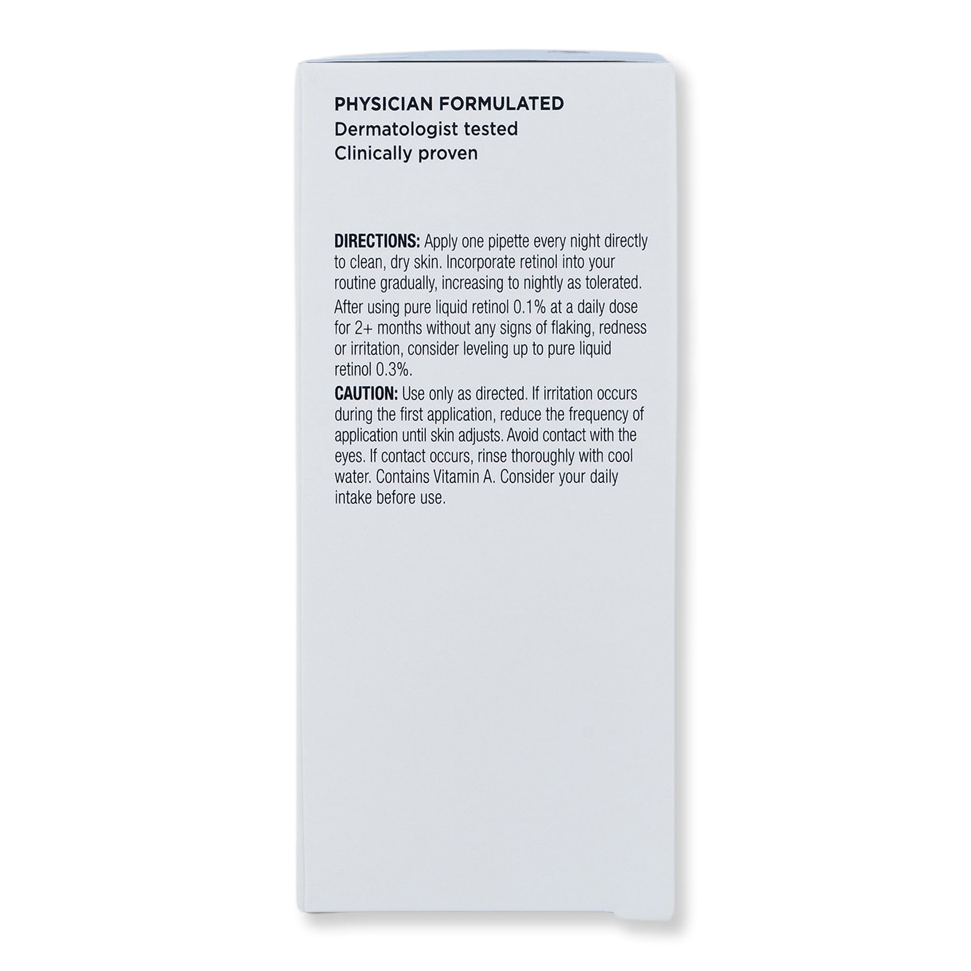 Image Skin Care Image Skin Care Ageless+ Retinol Pure Liquid Retinol 0.1% 1 fl oz 30 ml Skin Care Treatments 