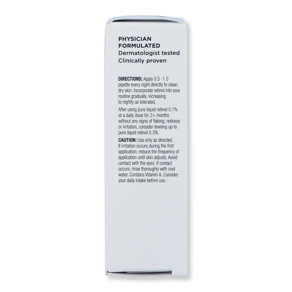 Image Skin Care Image Skin Care Ageless+ Retinol Pure Liquid Retinol 0.1% Skin Care Treatments 