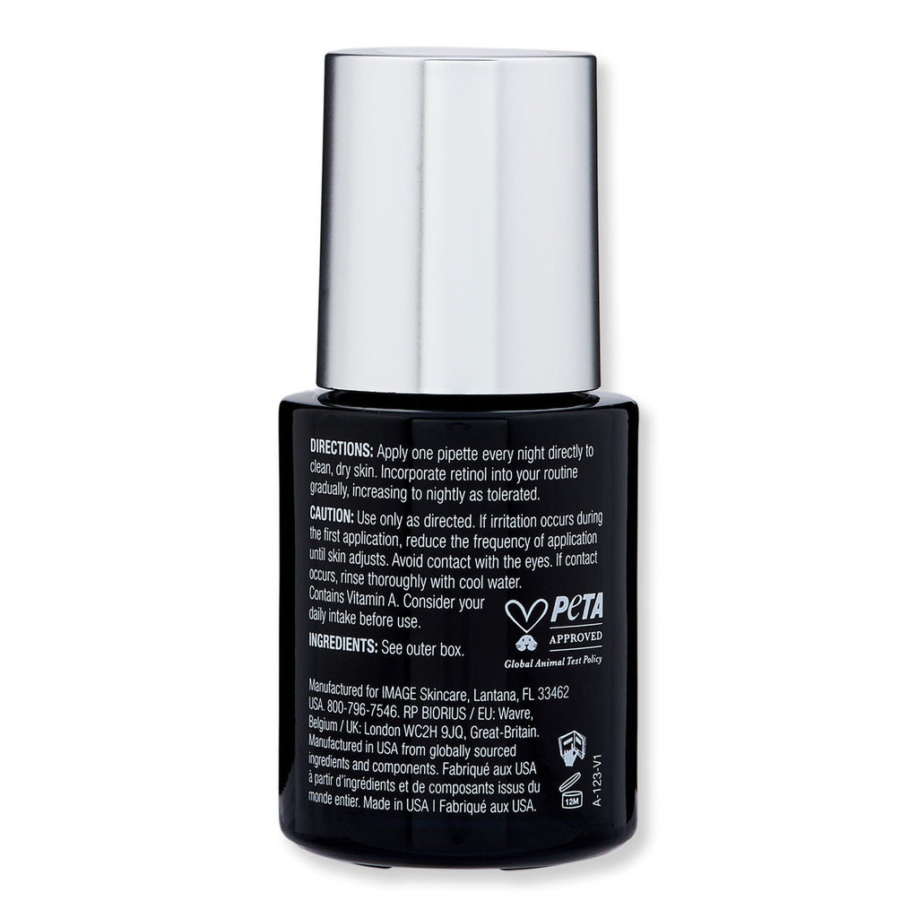 Image Skin Care Image Skin Care Ageless+ Retinol Pure Liquid Retinol 0.1% Skin Care Treatments 