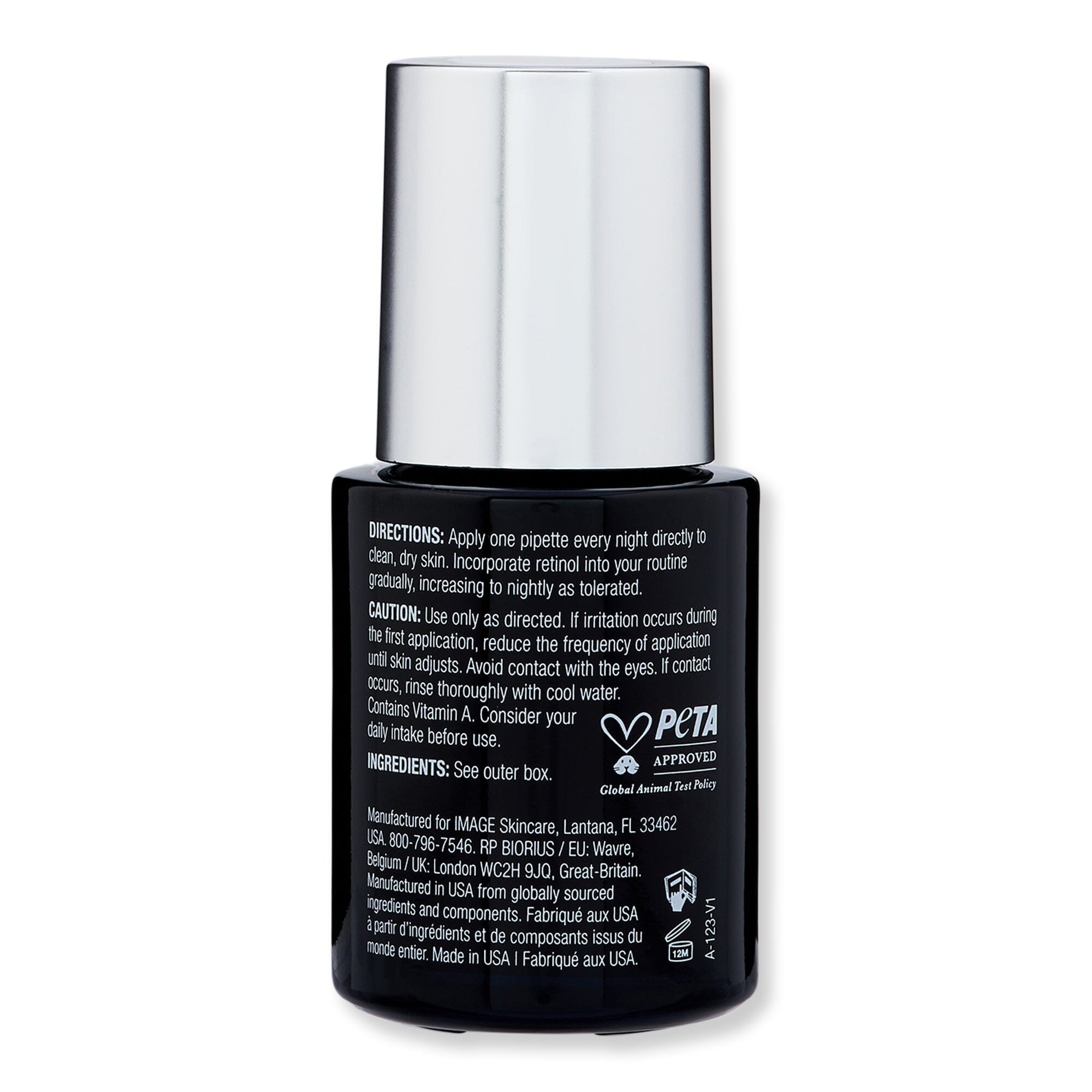 Image Skin Care Image Skin Care Ageless+ Retinol Pure Liquid Retinol 0.1% Skin Care Treatments 