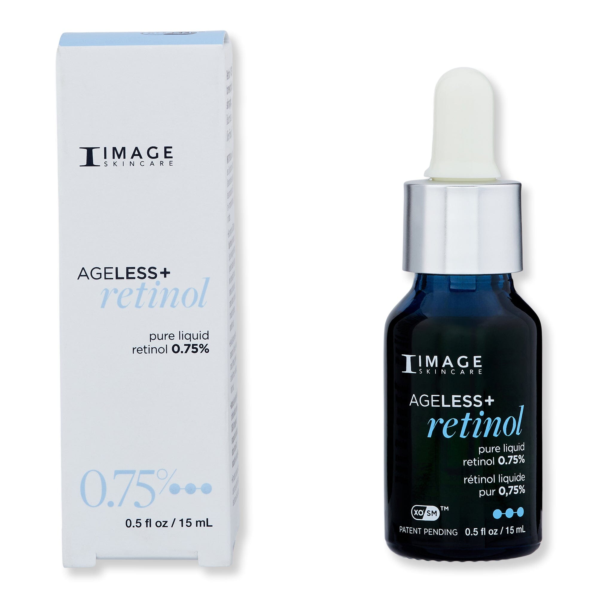 Image Skin Care Image Skin Care Ageless+ Retinol Pure Liquid Retinol 0.75% .5 fl oz 15 ml Skin Care Treatments 