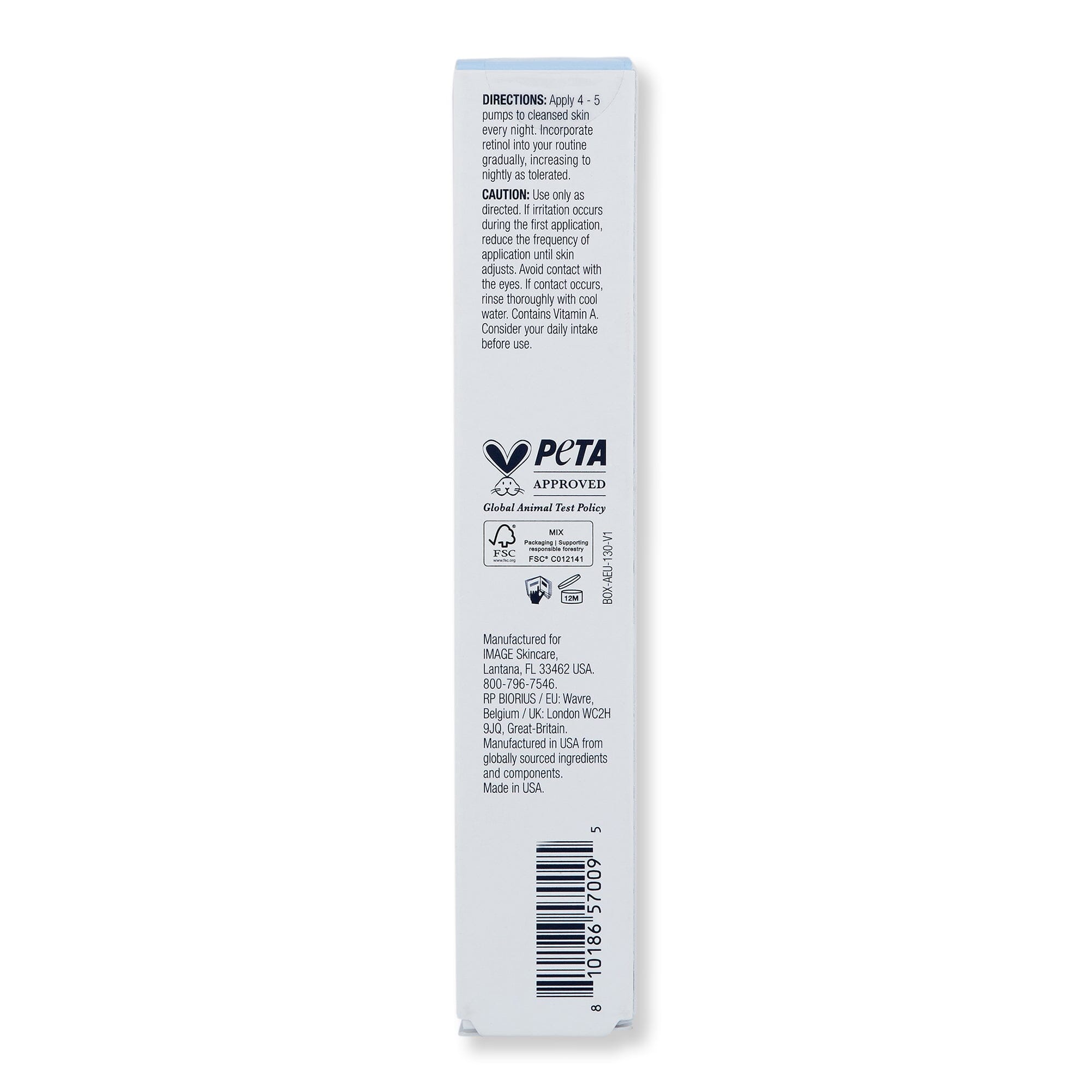 Image Skin Care Image Skin Care Ageless+ Retinol Repair Creme 0.3% Retinol Complex Skin Care Treatments 