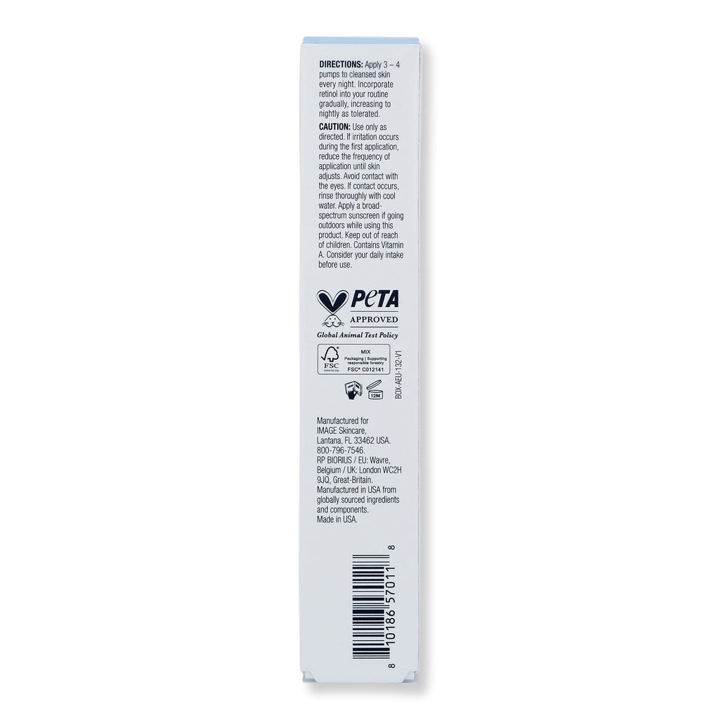 Image Skin Care Image Skin Care Ageless+ Retinol Treatment Creme 1.2% Retinol Complex Skin Care Treatments 