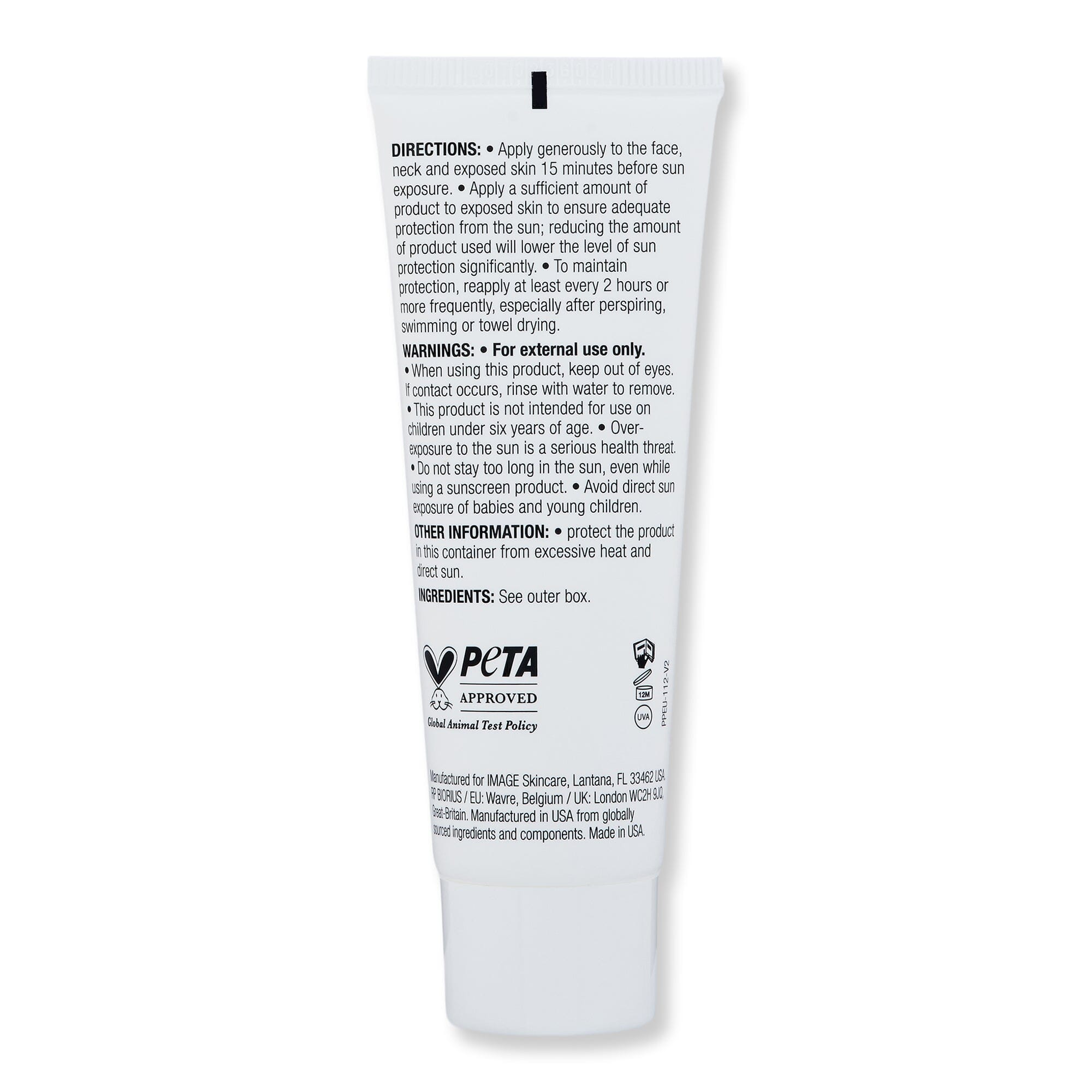 Image Skin Care Image Skin Care Prevention+ Clear Solar Gel SPF 30 1.5 oz 42.5 g Face Sunscreens 