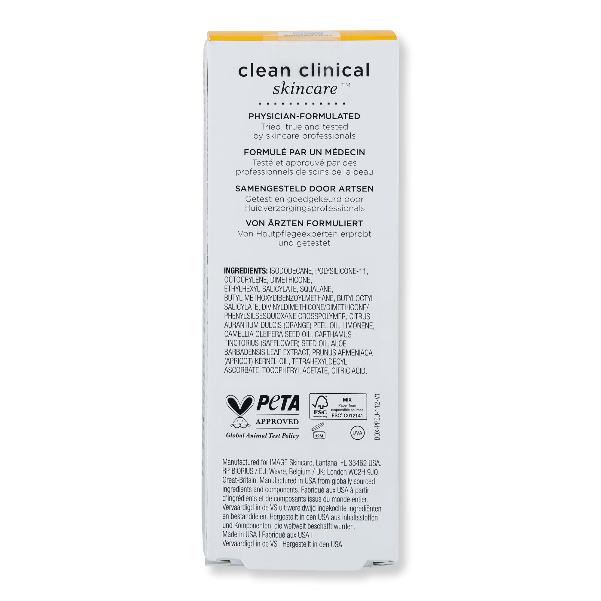 Image Skin Care Image Skin Care Prevention+ Clear Solar Gel SPF 30 1.5 oz 42.5 g Face Sunscreens 